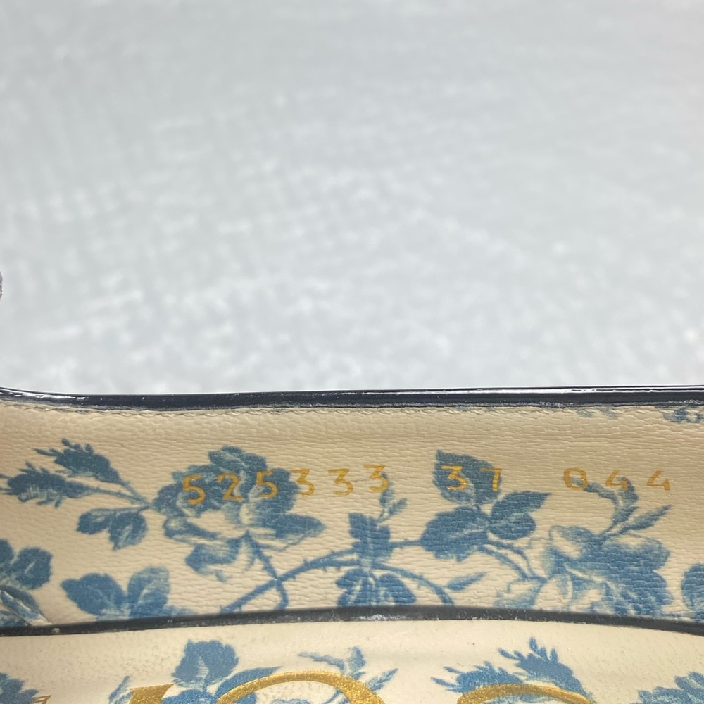 VERNICE MARMONT PUMP BLACK  PATENT  GG LOGO - Picture 11 of 11